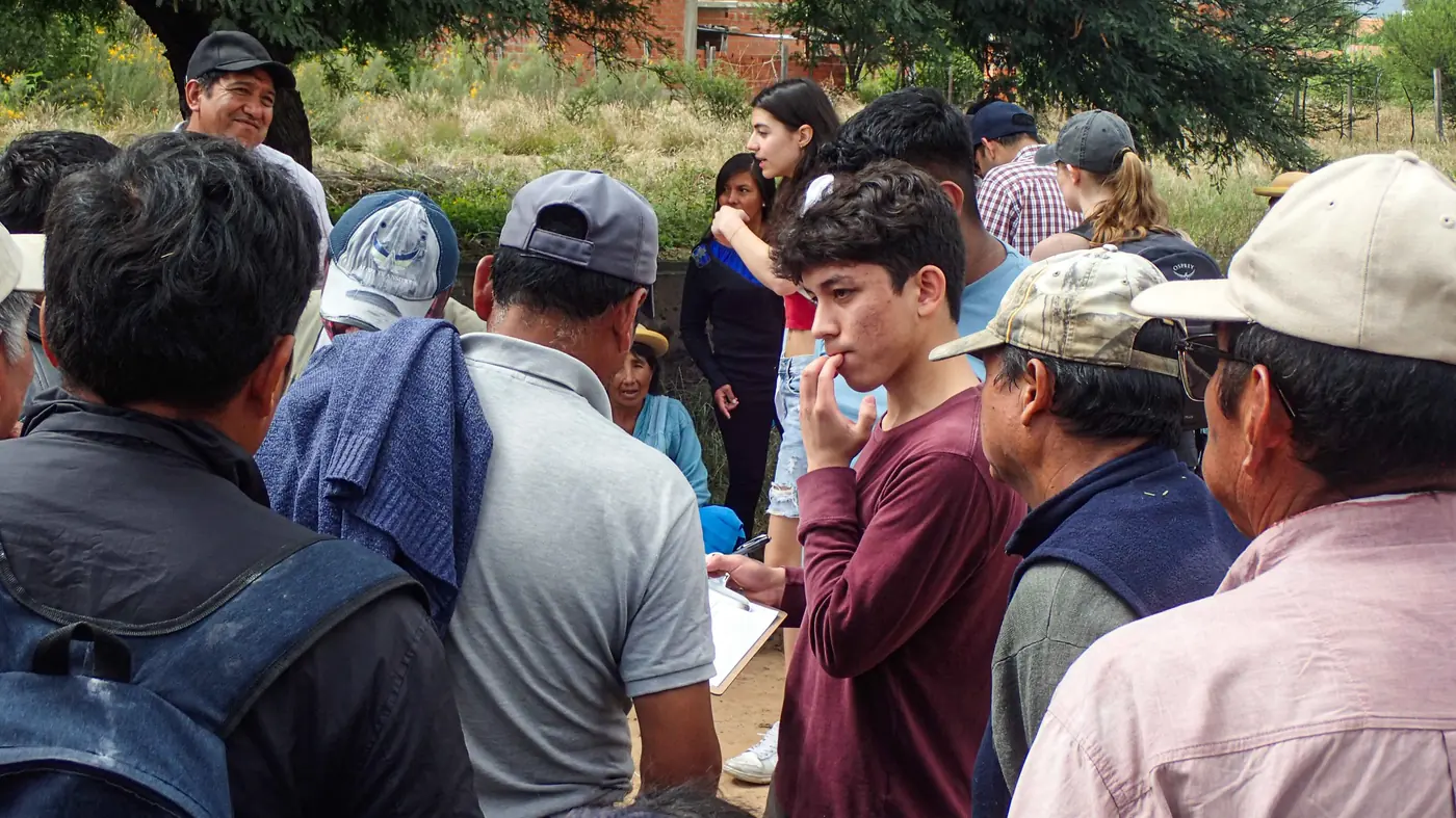 EWB Cornell in Barrio San Crist&oacute;bal, Bolivia