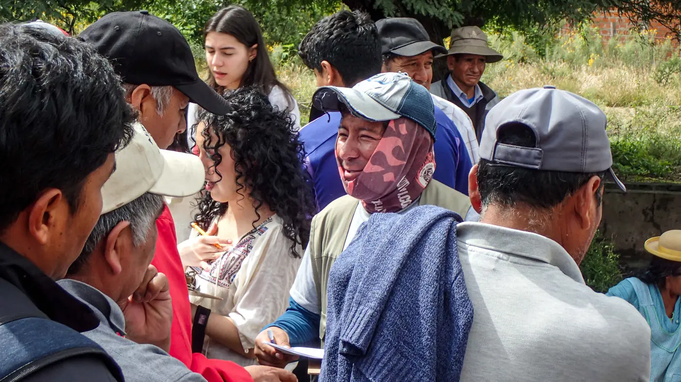 EWB Cornell in Barrio San Crist&oacute;bal, Bolivia