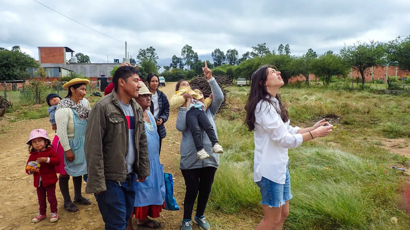 EWB Cornell in Barrio San Crist&oacute;bal, Bolivia